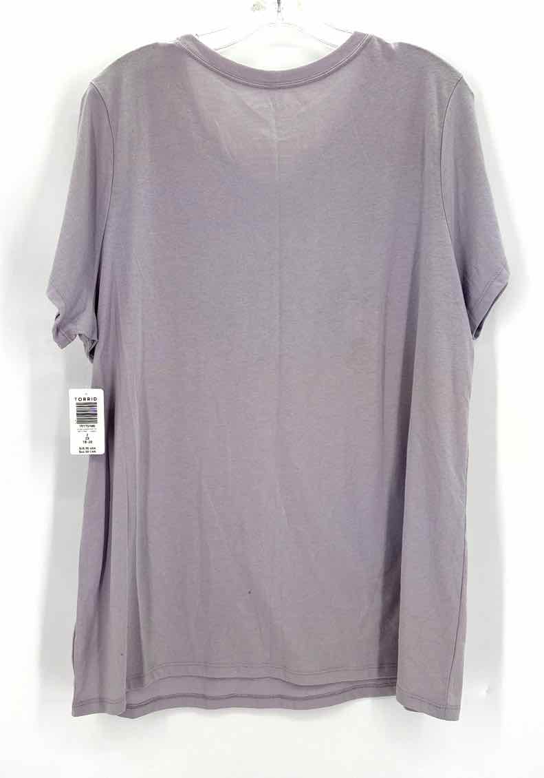 Size 2X Torrid Lavender Shirt