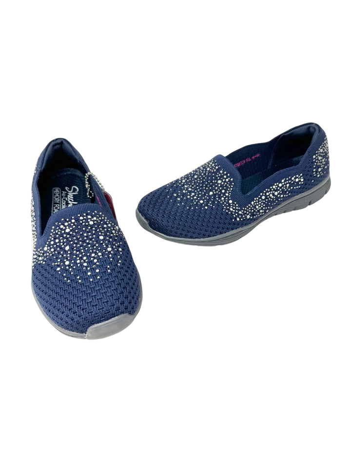 Shoe Size 7 Sketchers Navy Sneakers