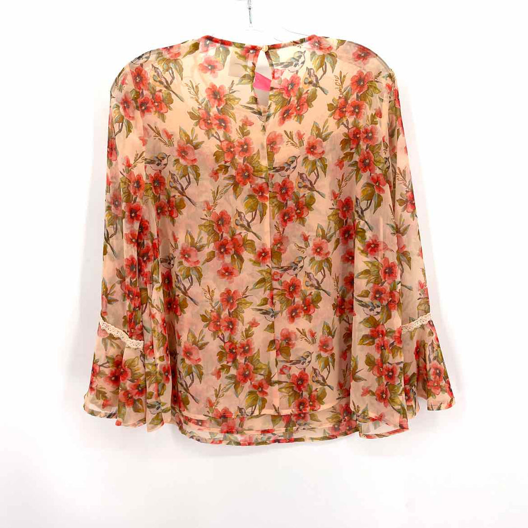 Size M LAUREN CONRAD Peach Shirt