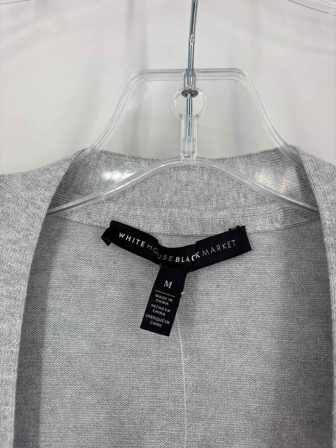 Size M White House Black Market Gray Sweater