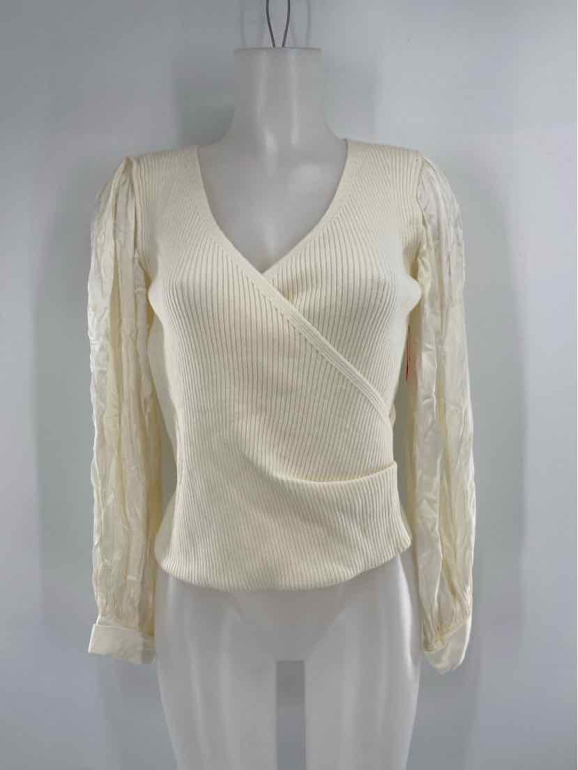 Size M Anthropologie Iridescent Knit Shirt
