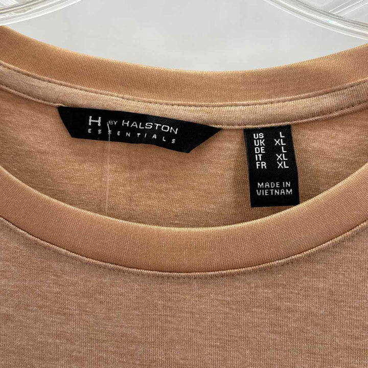 Size L HALSTON Camel Shirt