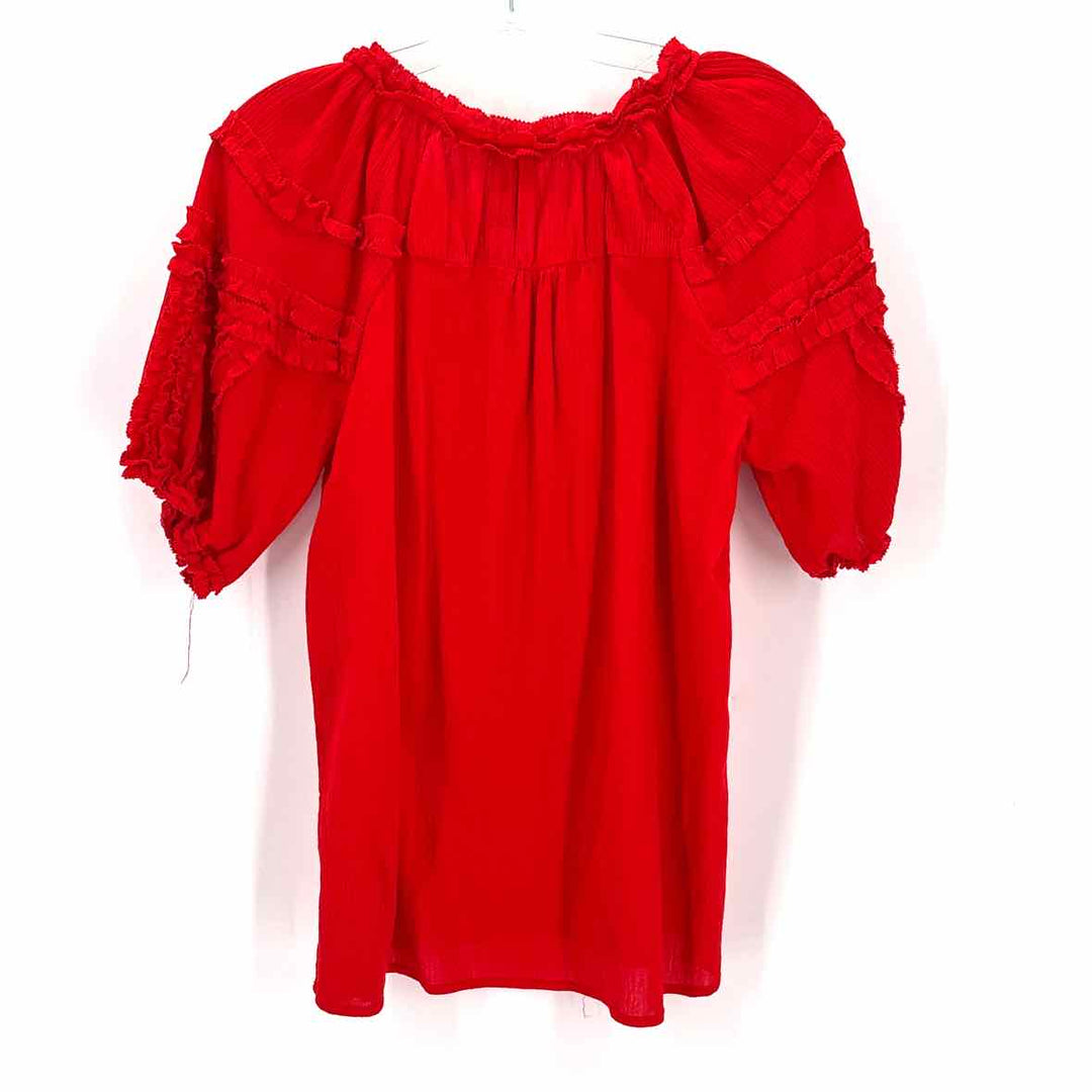 Size S MULTIPLES Red Shirt