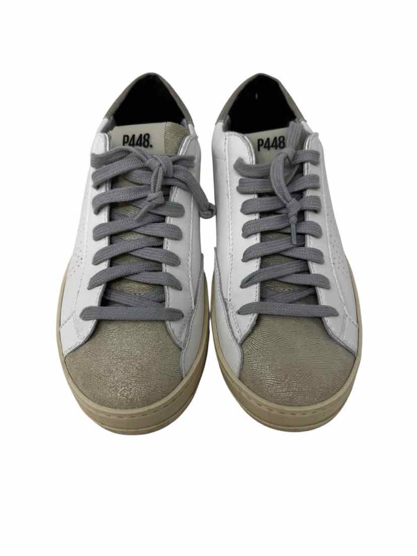 Shoe Size 39 P448 White Sneakers