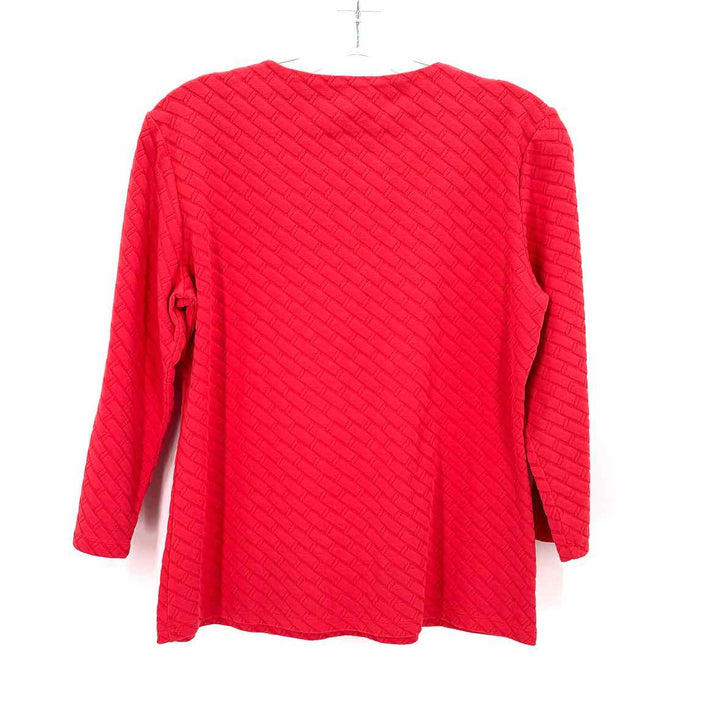 Size M J MCLAUGHLIN Orange Shirt