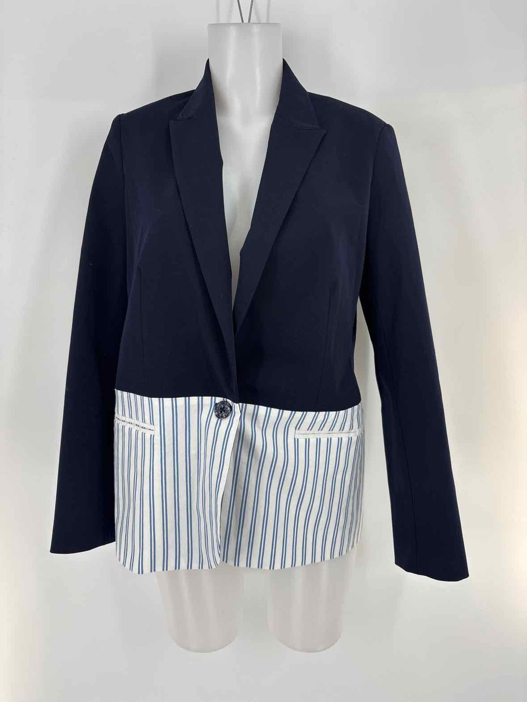 Size 6 TANYA TAYLOR Navy Blazer
