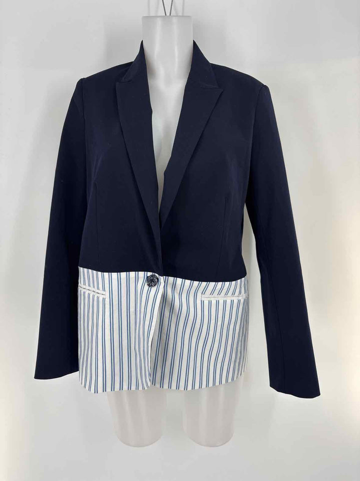 Size 6 TANYA TAYLOR Navy Blazer