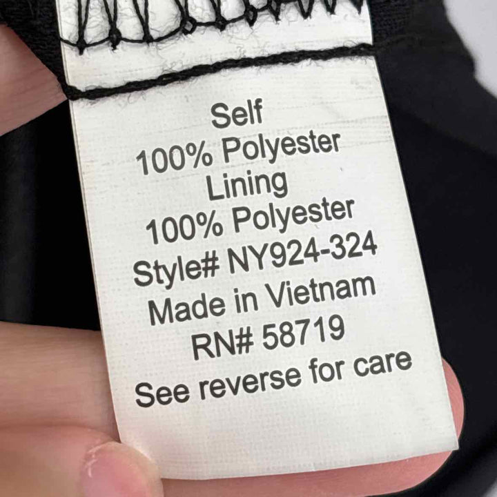 Size M NY COLLECTION Black Dress