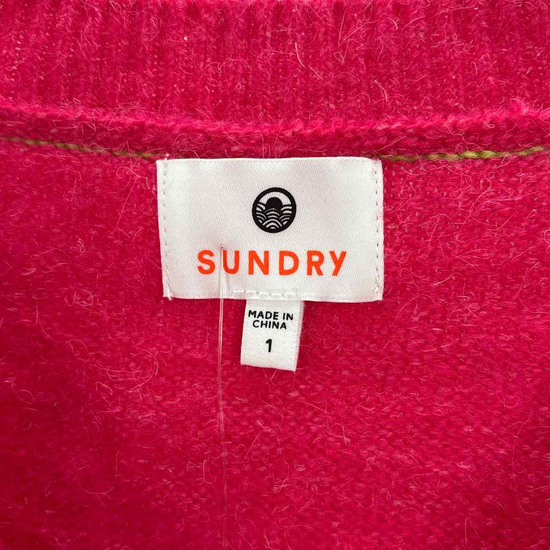Size 1 Sundry Pink Sweater