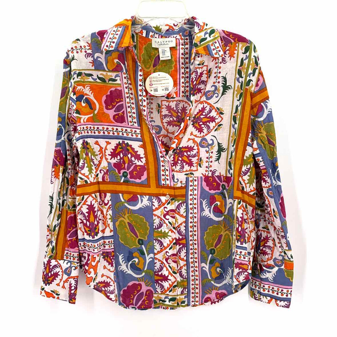 Size M CALYPSO Multi-Color Shirt
