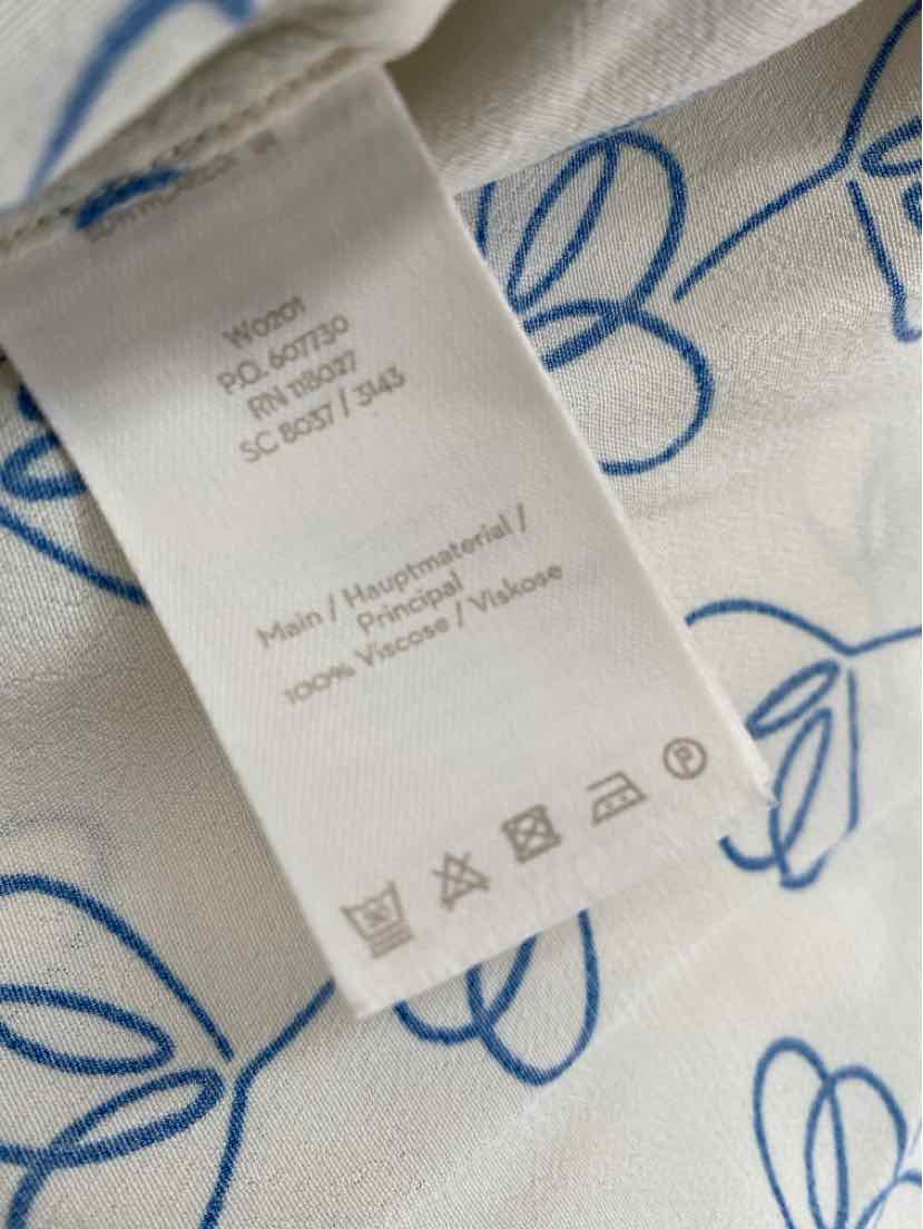 Size 8 Boden Blue Shirt