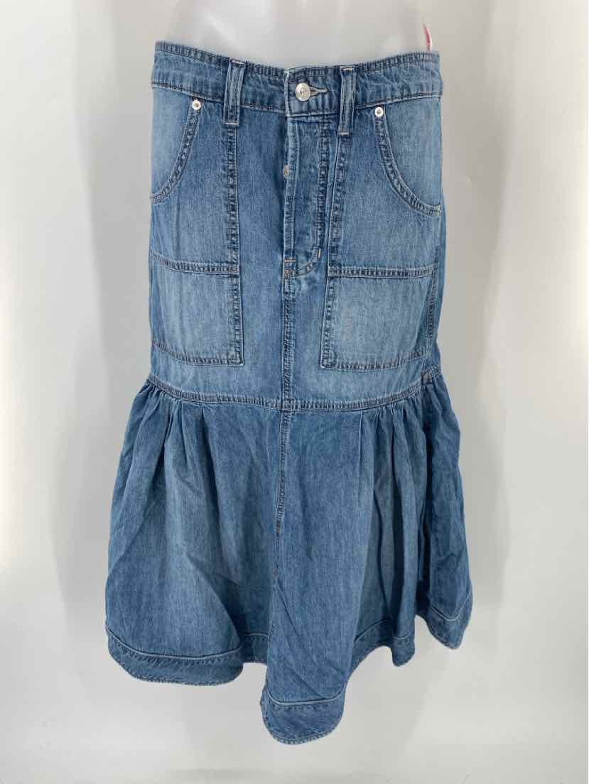 Size 6 WE THE FREE Denim Skirt