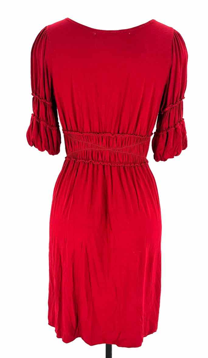 Size S MAX STUDIO Red Knit Dress