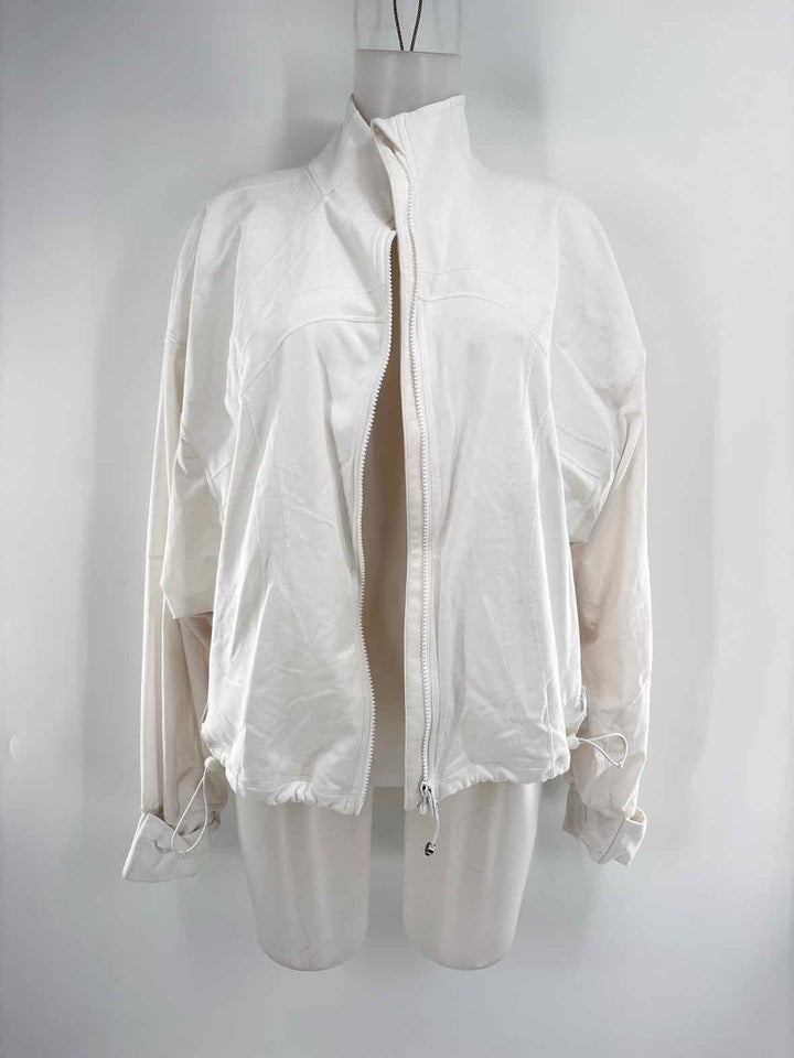 Size 12 Lululemon White Jacket