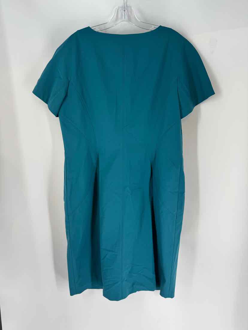 Size 14 LAFAYETTE Teal Dress