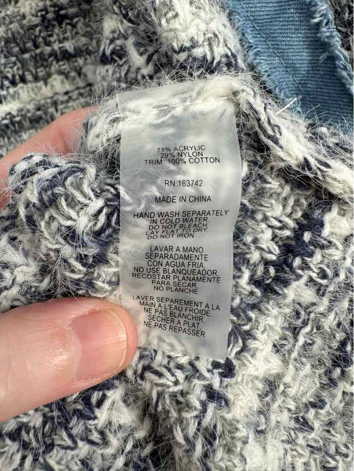 Size XL Blue Cardigan