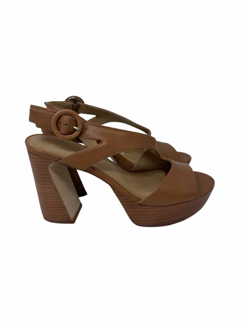 Shoe Size 7 Bernardo Brown Leather Sandals