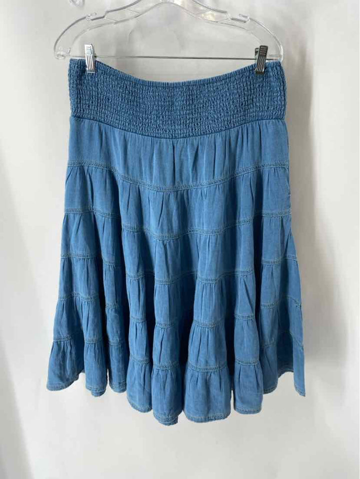 Size M Pilcro & the Letterpress Denim Skirt