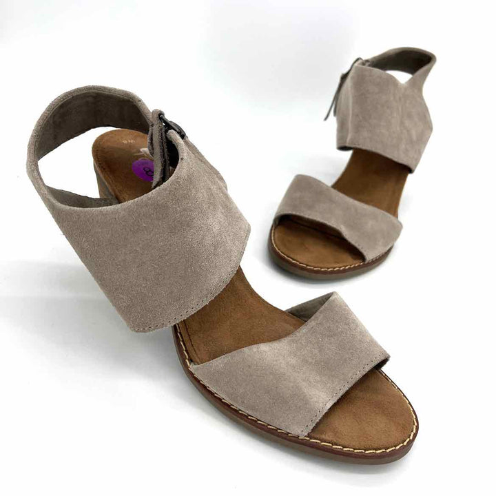 Shoe Size 8 Toms Taupe Sandals