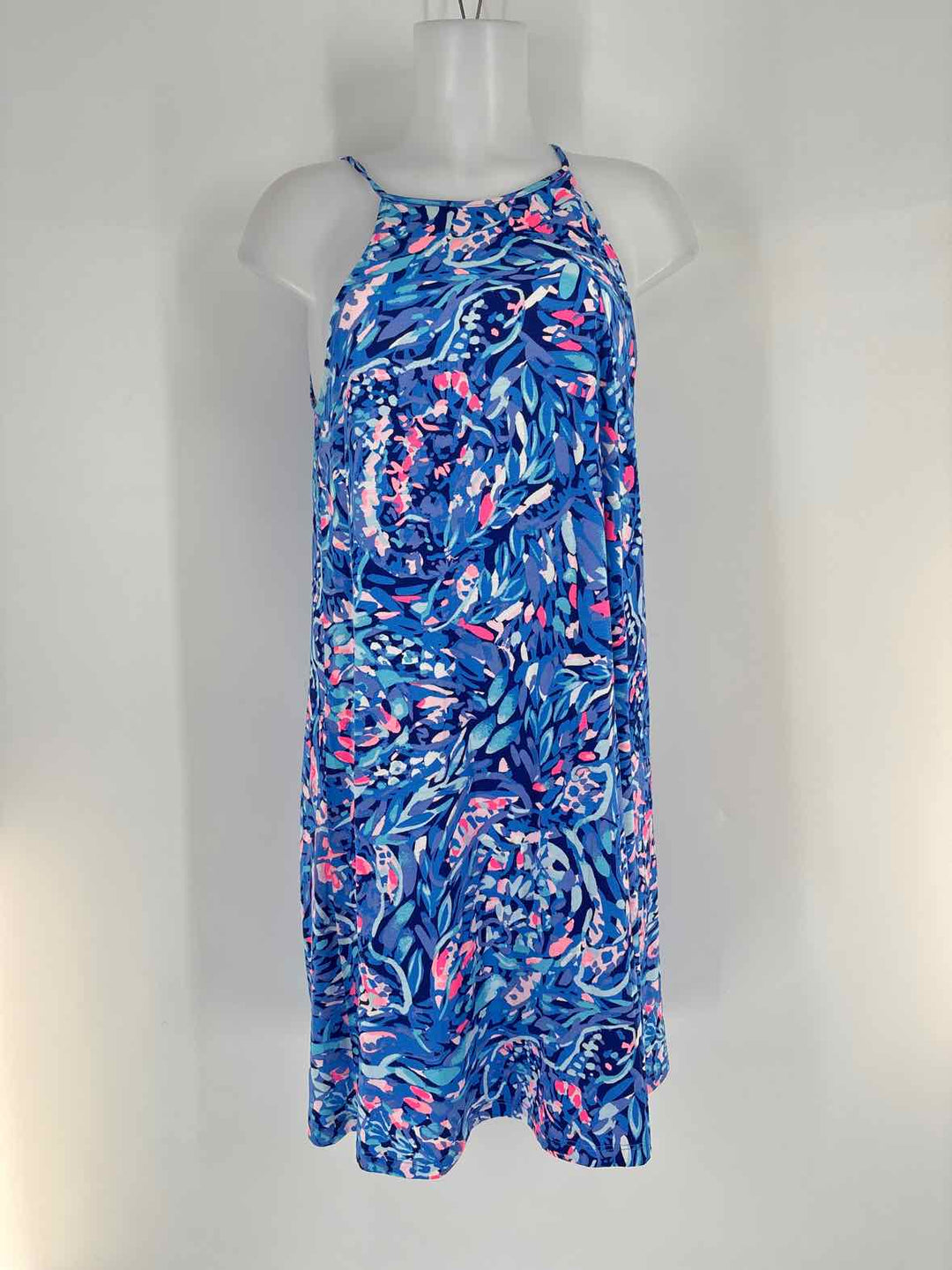 Size M Lilly Pulitzer Blue Print Dress