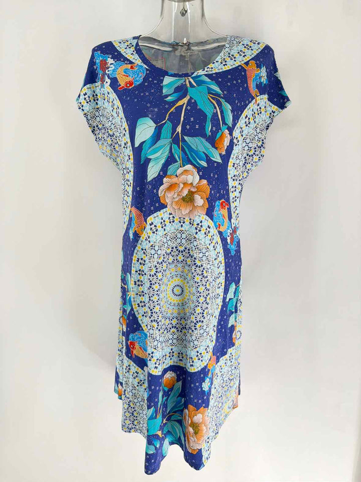 Size XL Johnny Was Multi-Color Cotton Dress