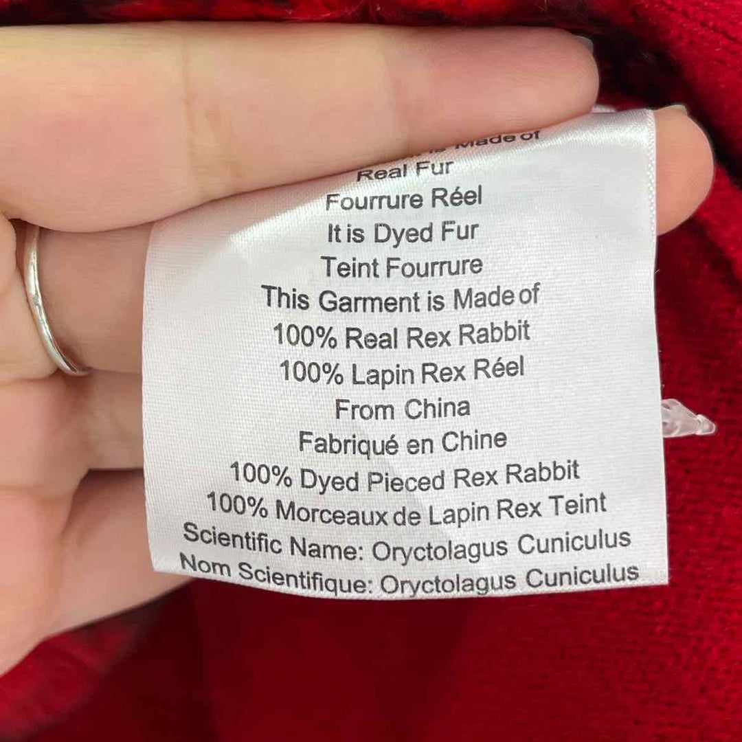Size One Size Red Sweater