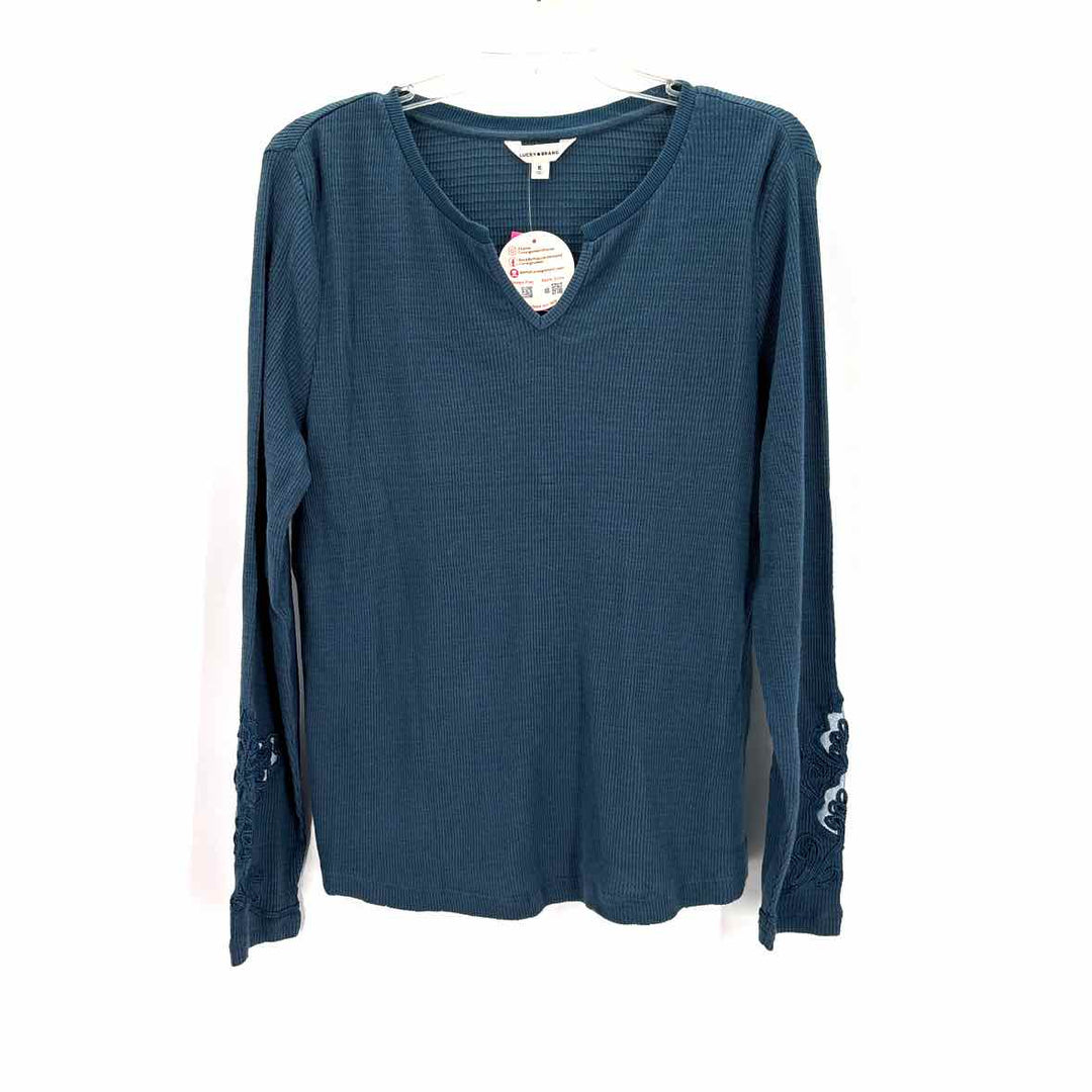 Size XL LUCKY Teal Thermal Shirt
