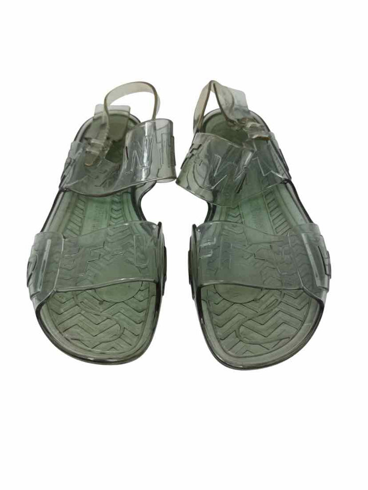 Shoe Size 9 Off-White Green Luxury - Sandals