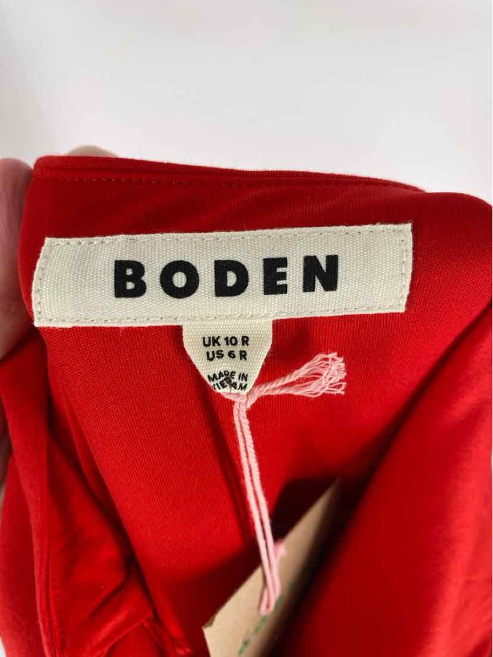Size 6 Boden Red Dress