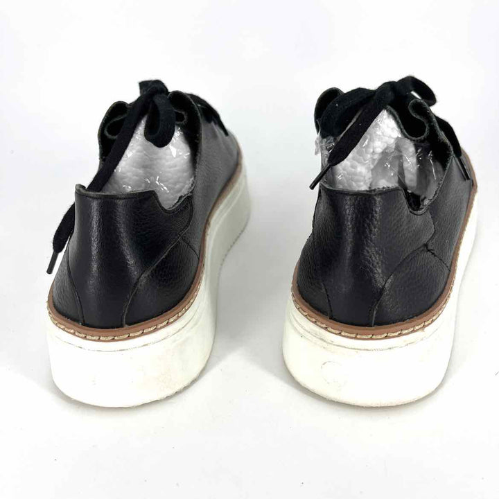Shoe Size 9 Vince Camuto Black Leather Sneakers