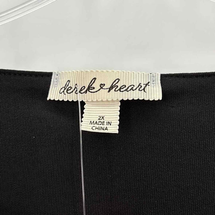 Size 2X Black Dress