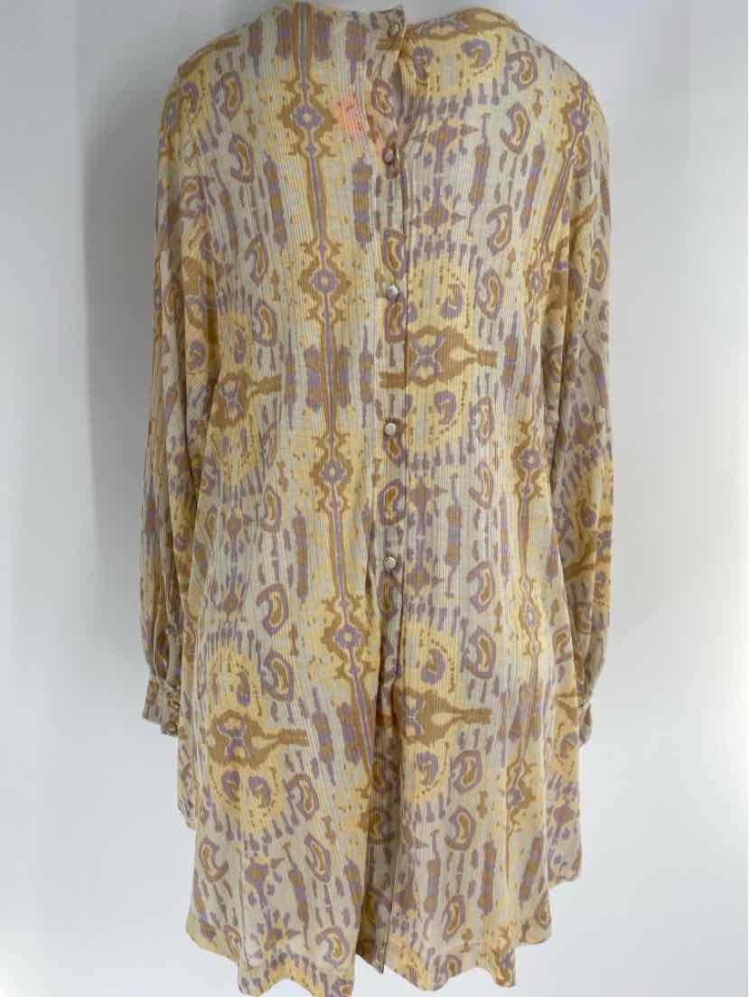 Size M FREE PEOPLE Multi-Color Dress