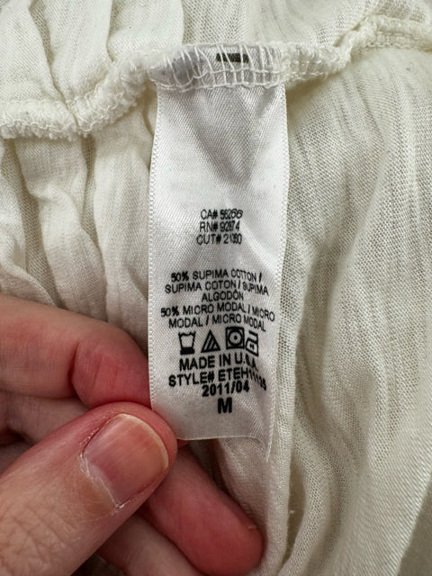 Size M ELLA MOSS Cream Shirt