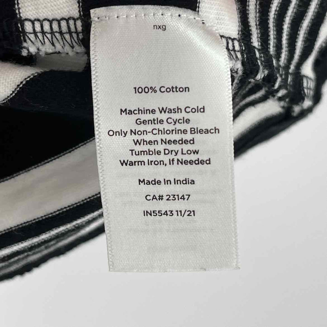 Size S Talbots Black/White Shirt