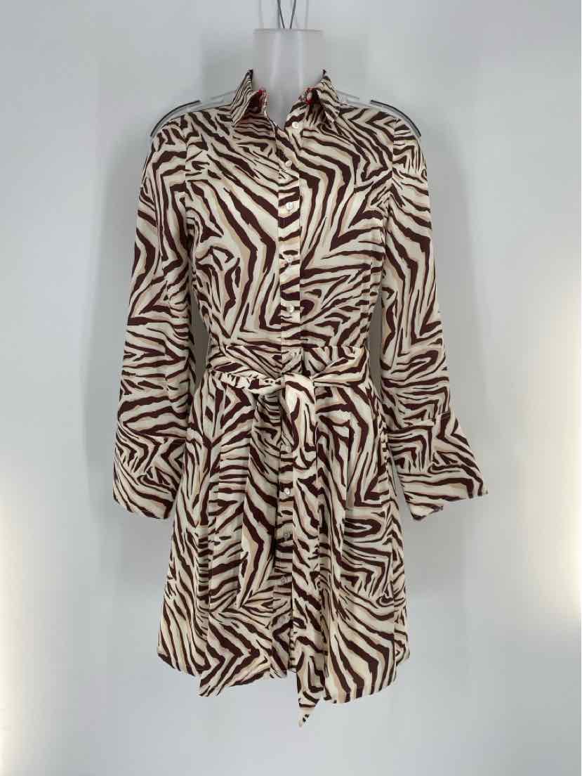 Size 2 JULIE BROWN Multi-Color Dress