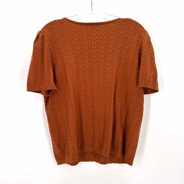 Size XL DRAPER JAMES Orange Sweater
