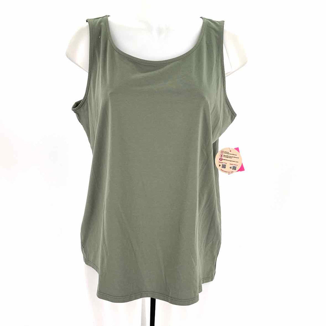 Size L J JILL Sage Shirt