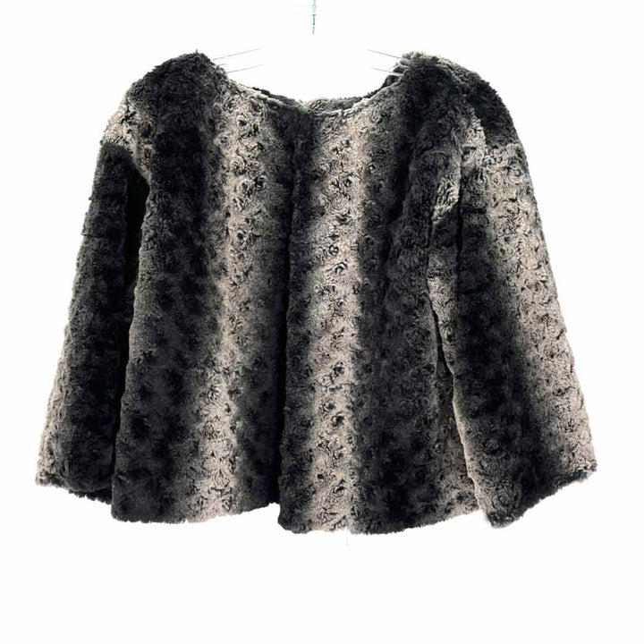 Size 14 ADRIENNE VITTADINI Multi-Color Faux Leather Jacket