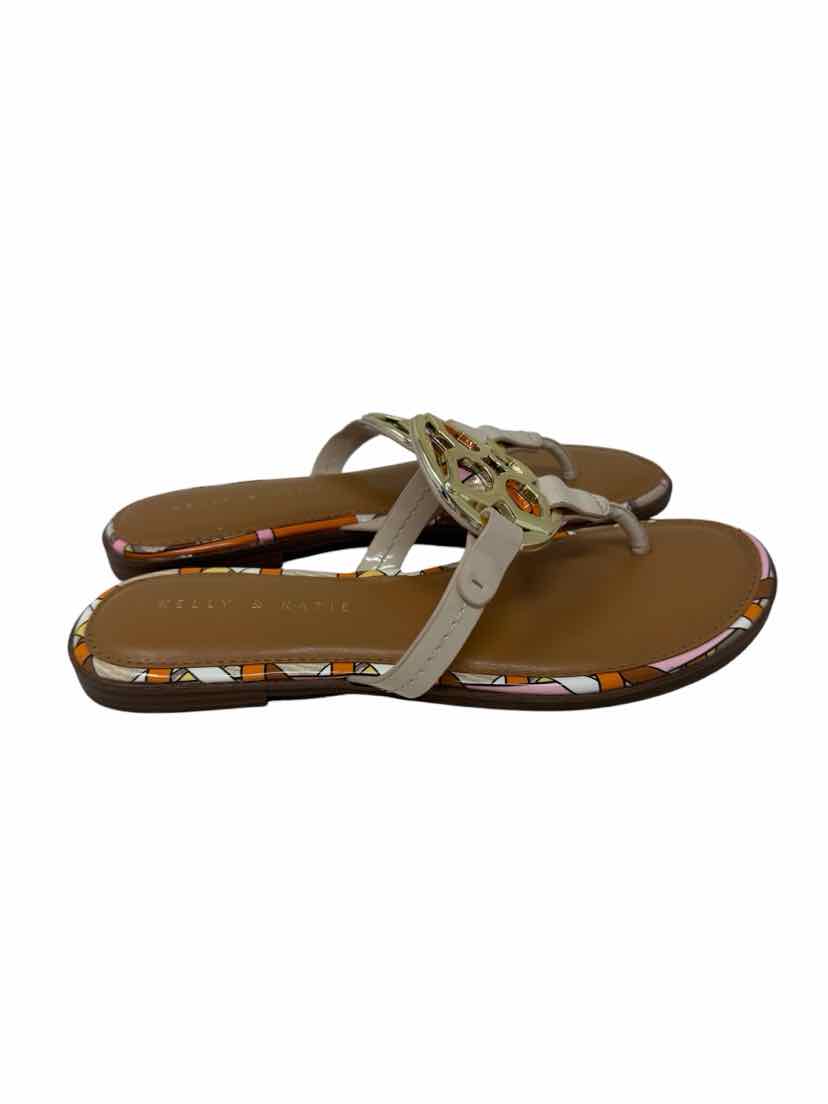 Shoe Size 8 KELLY & KATIE Multi-Color Sandals
