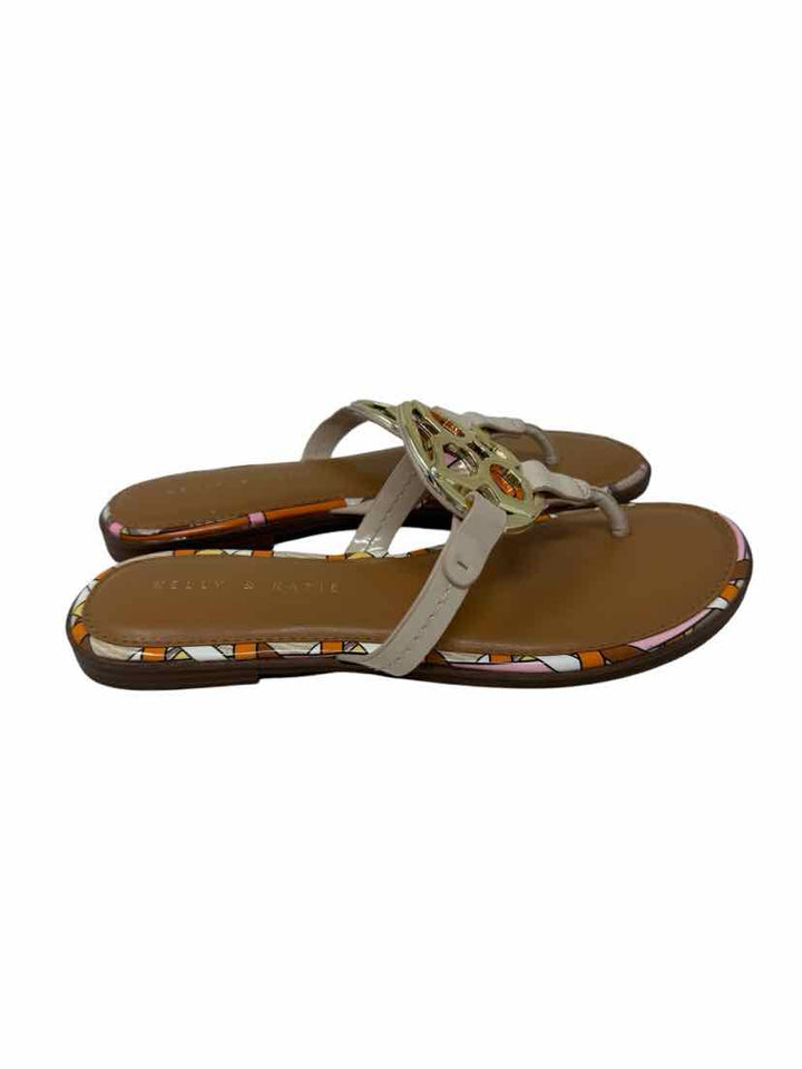 Shoe Size 8 KELLY & KATIE Multi-Color Sandals