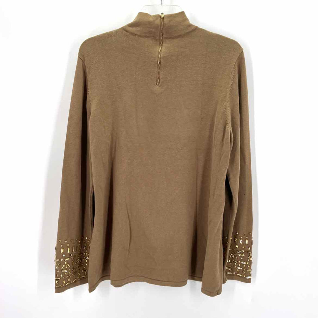 Size XL Chico's Tan Sweater