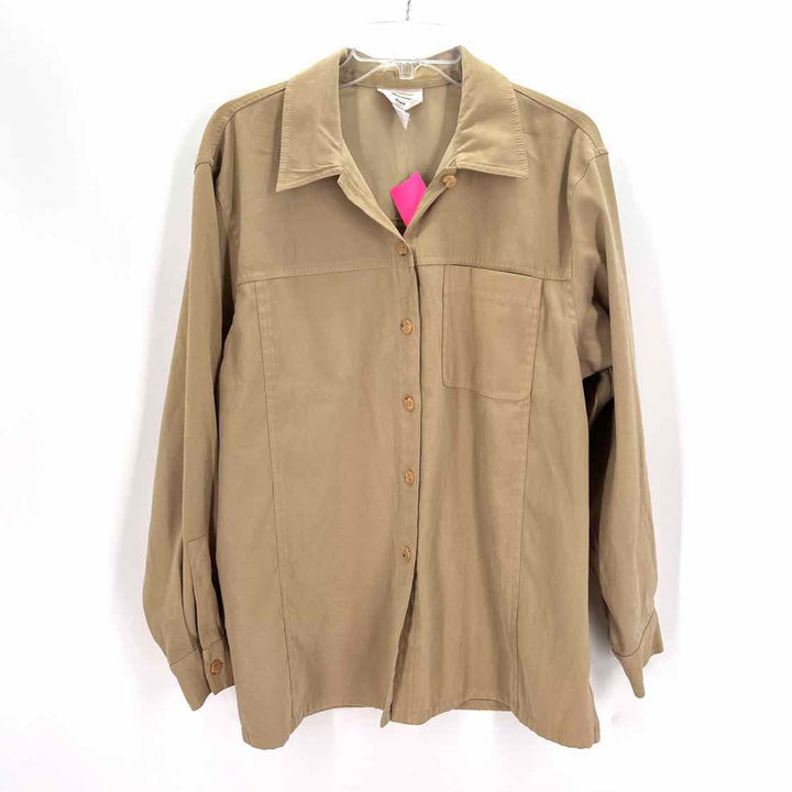 Size M Talbots Tan Shirt
