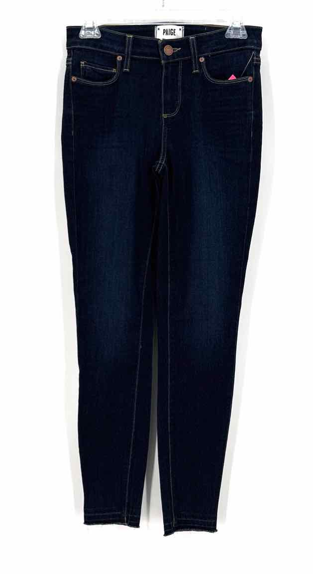 Size 26 PAIGE Navy Denim Jeans