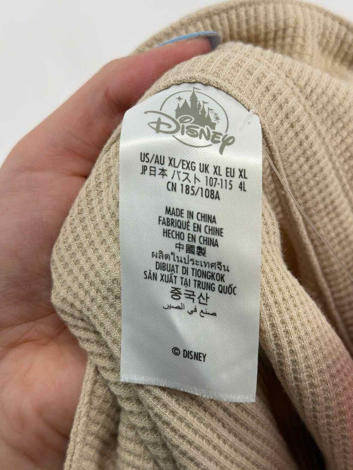 Size XL DISNEY Tan Sweater