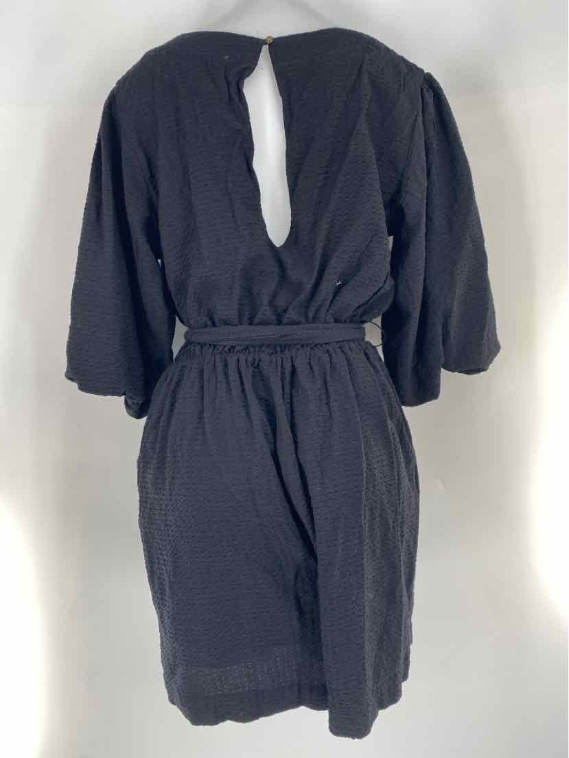 Size L Anthropologie Black Dress