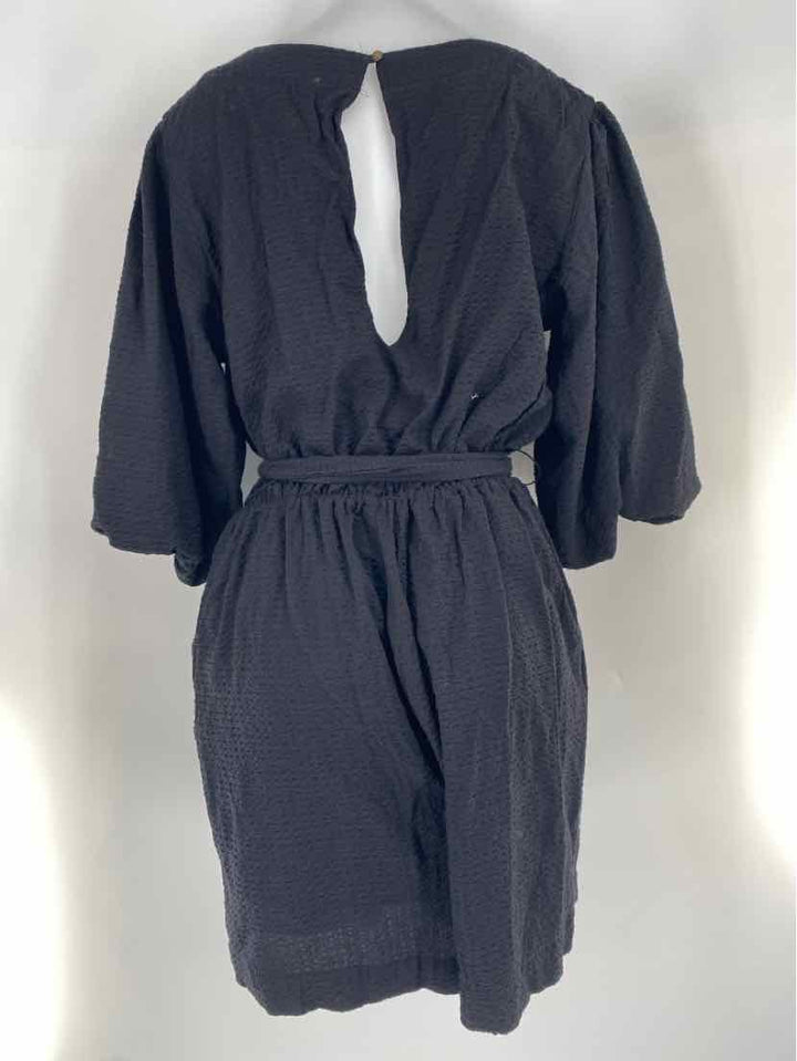 Size L Anthropologie Black Dress