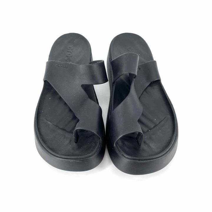 Shoe Size 10 Crocs Black Sandals