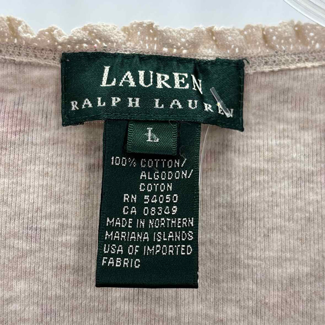 Size L RALPH LAUREN Gray Shirt