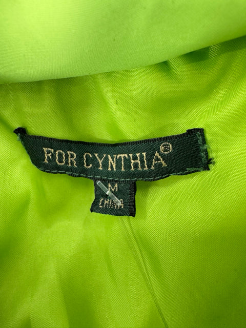 Size M FOR CYNTHIA Lime Green Vest