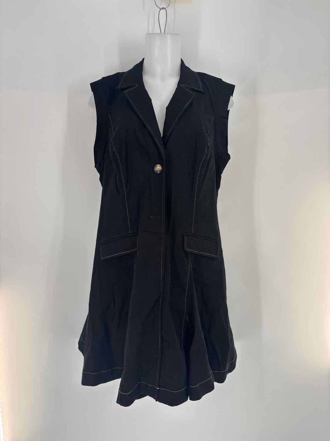 Size 1X MAEVE Black Dress